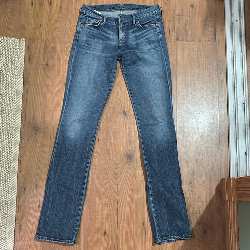 Citizens Of Humanity Blue Skinny Jeans